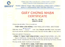 Chứng chỉ 11