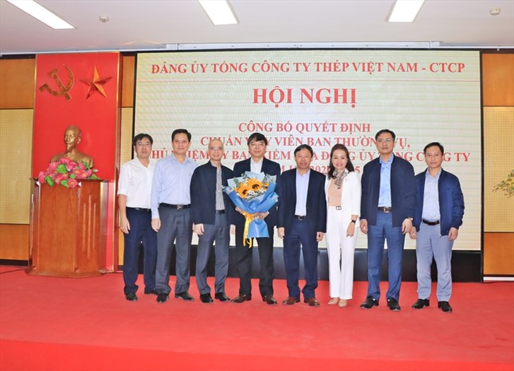 Đảng ủy VNS công bố quyết định chuẩn y Ủy viên BTV, Chủ nhiệm UBKT Đảng ủy Tổng công ty nhiệm kỳ 2020-2025