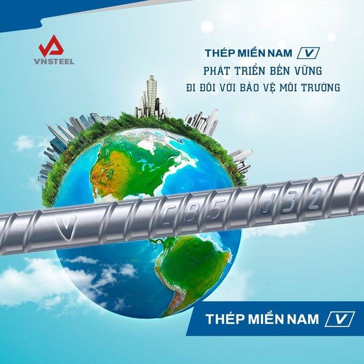 THÉP MIỀN NAM /V/ THƯƠNG HIỆU PHÁT HUY TRUYỀN THỐNG TỪ CHẤT LƯỢNG SẢN PHẨM VÀ TRÁCH NHIỆM ĐỐI VỚI XÃ HỘI