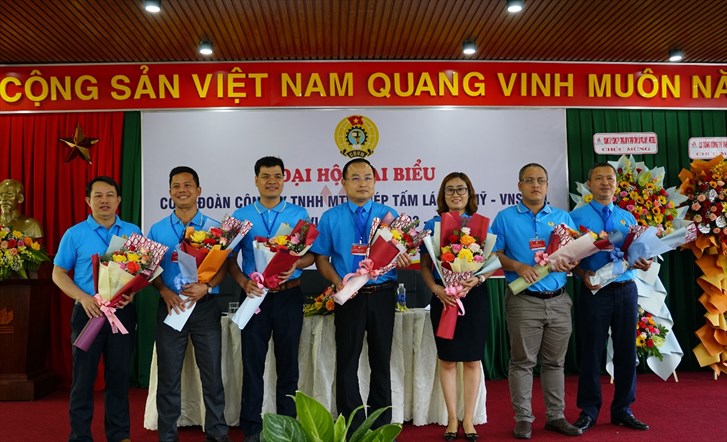 Tấm lá Phú Mỹ - VNSTEEL: Tổ chức thành công Đại hội đại biểu Công đoàn lần thứ VI, nhiệm kỳ 2023-2028