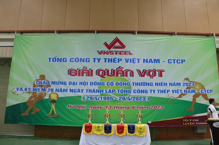 Sôi nổi Giải Tennis chào mừng Đại hội đồng cổ đông thường niên năm 2023