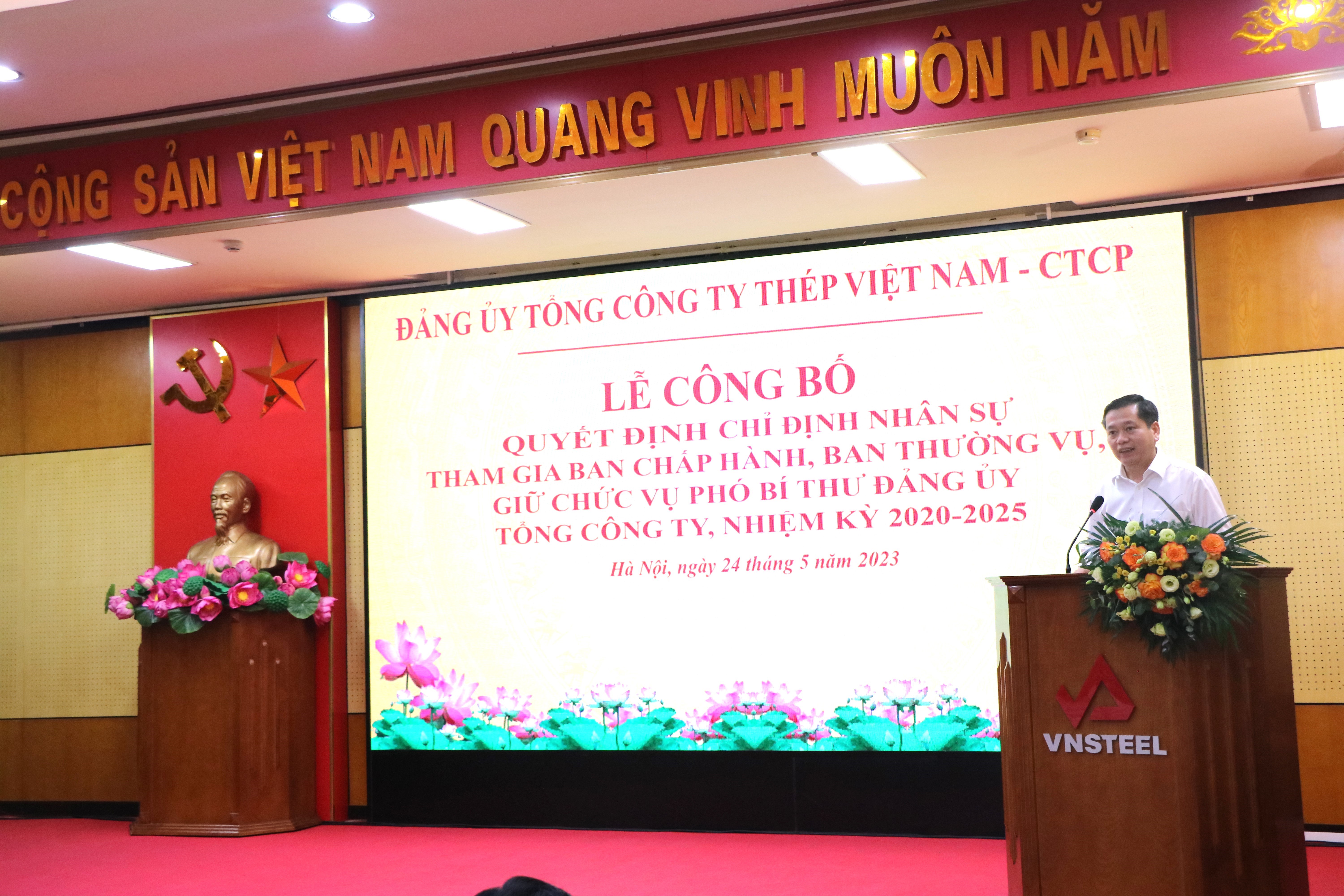 A Hải phát biểu chỉ đạo