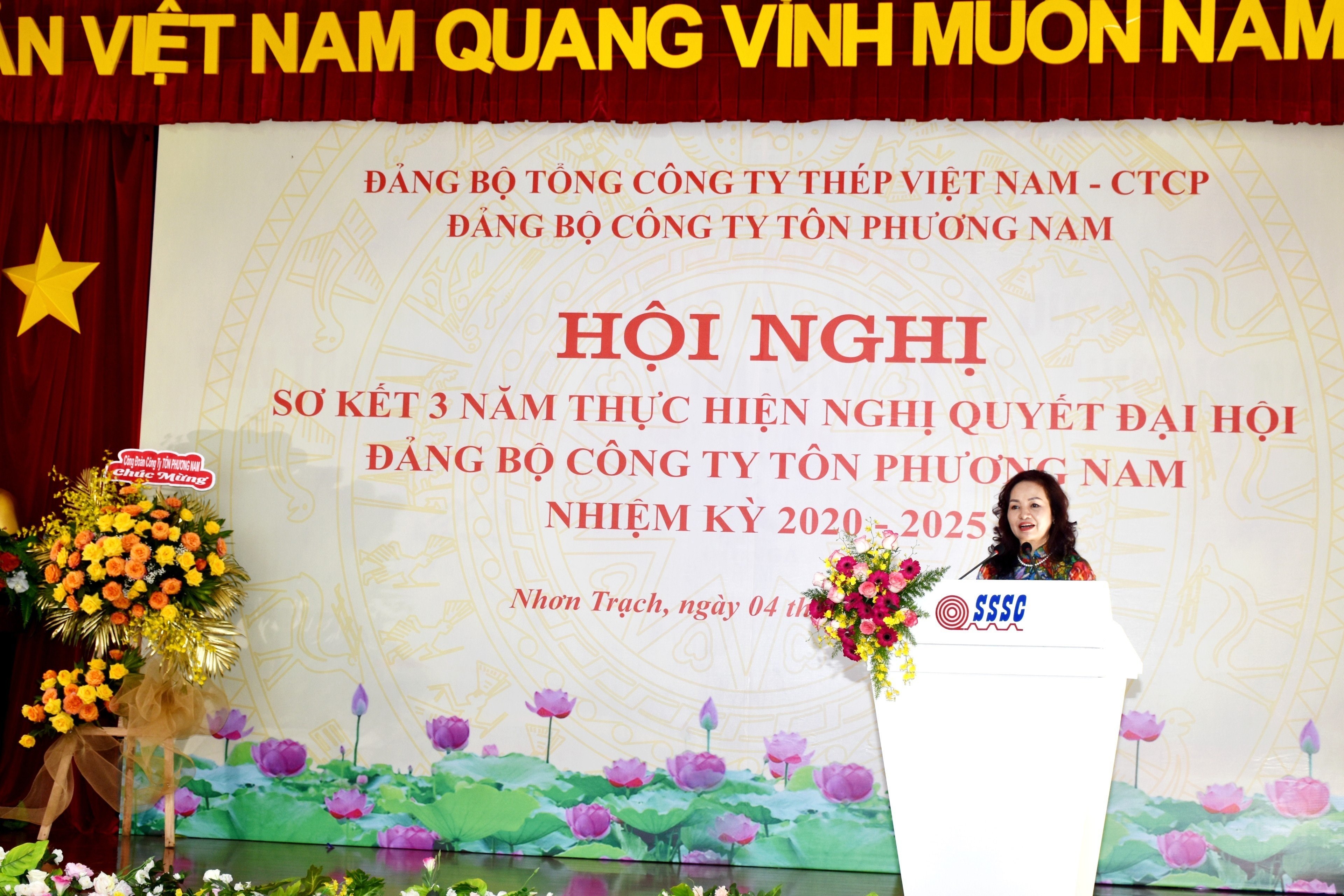 Đ.c Phạm Thu Hiền phát biểu HN TPN