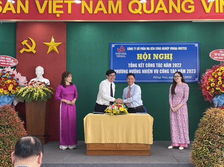 Công đoàn Công ty CP Mạ kẽm công nghiệp VINGAL - VNSTEEL: Đoàn kết vì mục tiêu chung