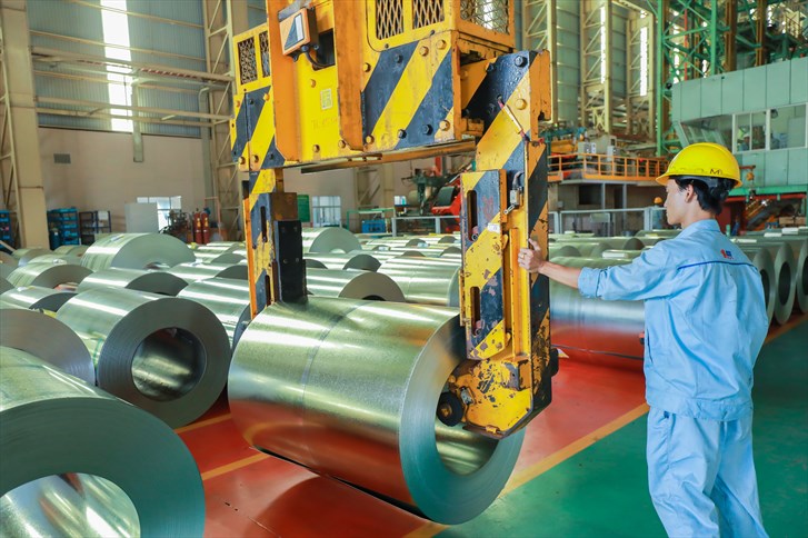 Tiêu thụ thép thành phẩm toàn hệ thống VNSTEEL tháng 4/2024 tăng 74% so với cùng kỳ