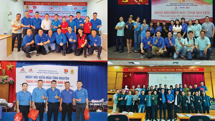 Hành trình đỏ VNSTEEL 2024: Viết tiếp hành trình “Sẻ giọt máu đào - Trao niềm hy vọng”