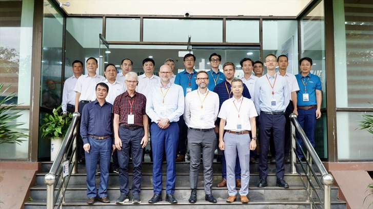 Cục trưởng Cục Năng lượng Đan Mạch thăm và làm việc tại Công ty TNHH NatSteelVina