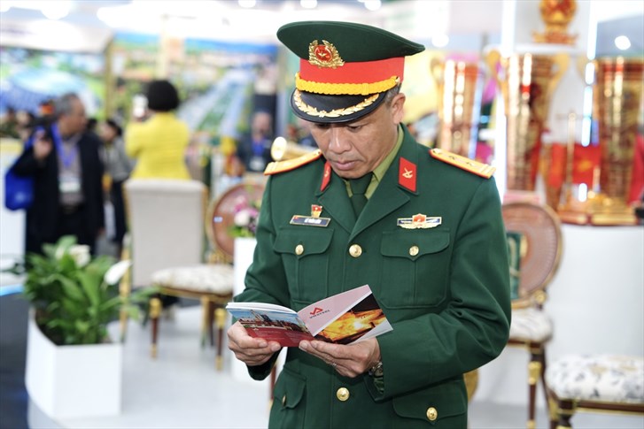 Tham gia Triển lãm Quốc phòng Quốc tế Việt Nam 2024: Tổng công ty Thép Việt Nam - CTCP luôn sẵn sàng phục vụ đất nước