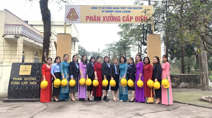 Nữ CNVCLĐ Công ty CP Gang Thép Thái Nguyên: Khỏe - đẹp, giỏi giang và nhân hậu