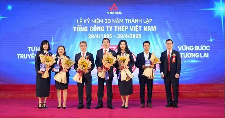 Tổng công ty Thép Việt Nam: 30 năm vun đắp, kiến tạo, không ngừng vươn lên