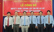 Thành lập Chi bộ cơ sở Công ty TNHH VNS-DAEWOO