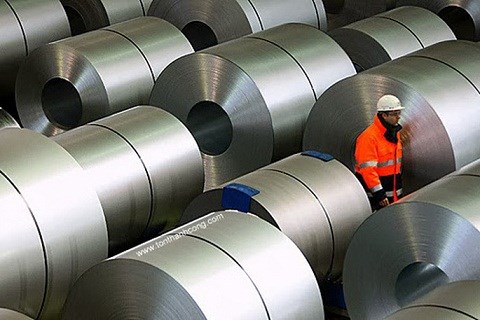 Áp thuế chống bán phá giá thép mạ Trung Quốc và Hàn Quốc đến tháng 4/2022