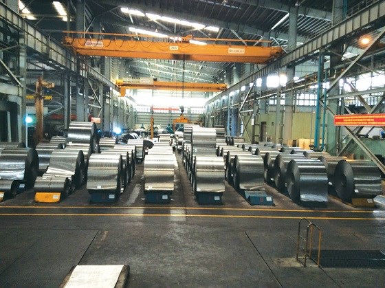 VNSTEEL- 'Xanh hóa' sản xuất