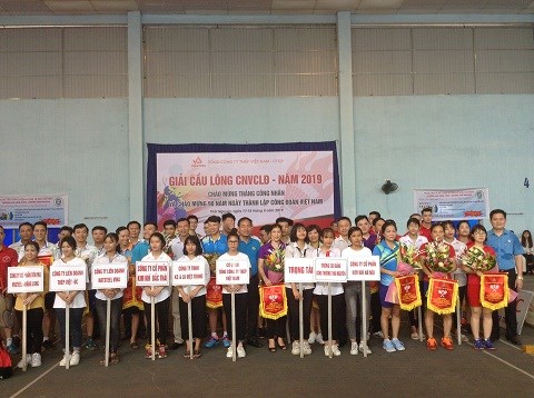 “VNSTEEL” TỔ CHỨC GIẢI CẦU LÔNG CNVC-LĐ NĂM 2019