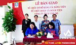 Lễ bàn giao tổ chức cơ sở đảng và đảng viên, tổ chức cơ sở đoàn và đoàn viên Công ty Thép Tây Đô