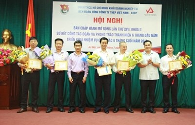 Tuổi trẻ VNSTEEL sơ kết 6 tháng đầu năm 2016