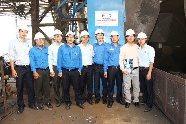 VNSTEEL tổ chức Lễ gắn biển Công trình thanh niên cấp Đoàn Khối chào mừng 85 năm ngày thành lập Đoàn TNCS Hồ Chí Minh