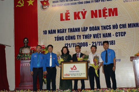 Kỷ niệm 10 năm ngày thành lập Đoàn Thanh niên Tổng công ty Thép Việt Nam
