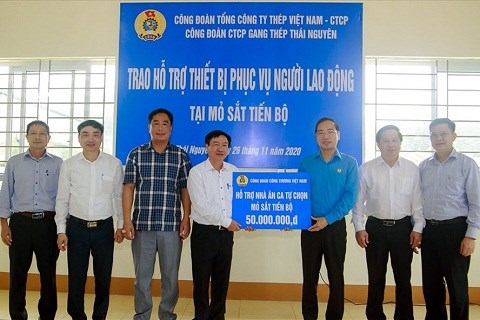 Khánh thành nhà ăn phục vụ người lao động mỏ sắt