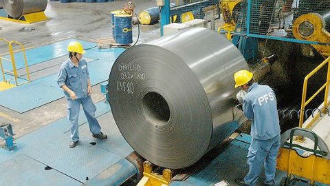 Sắt thép tăng trưởng xuất khẩu