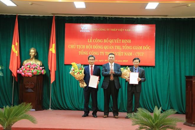 LỄ CÔNG BỐ QUYẾT ĐỊNH CHỦ TỊCH HỘI ĐỒNG QUẢN TRỊ VÀ TỔNG GIÁM ĐỐC TỔNG CÔNG TY