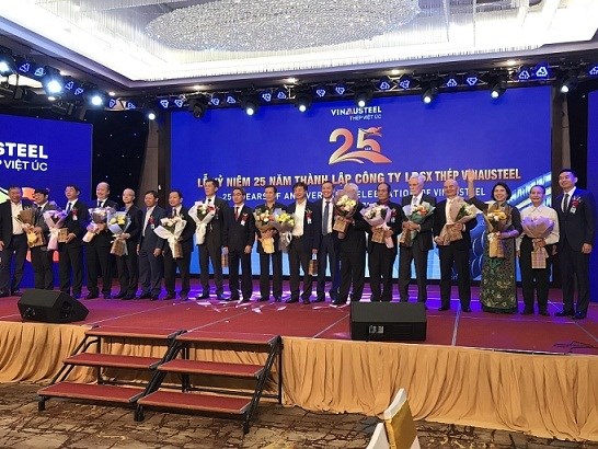 Thép Việt Úc: Dấu ấn 25 năm xây dựng và phát triển