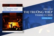 [Báo cáo] Thị trường thép tháng 11/2020: Giá thép phục hồi trên toàn cầu