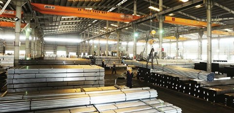 Áp lực của ngành thép