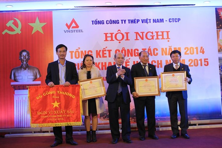 Vnsteel: Tổng kết năm 2014 và triển khai kế hoạch năm 2015