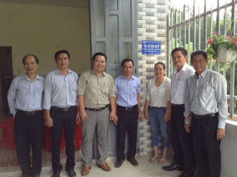 VNSTEEL trao “Nhà mái ấm công đoàn” cho người lao động