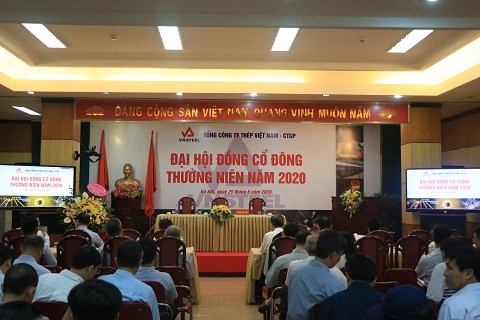 VNSTEEL: Đại hội đồng cổ đông thường niên năm 2020