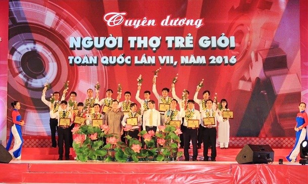 Tuổi trẻ VNSTEEL tham gia Lễ tuyên dương “Người thợ trẻ giỏi” toàn quốc lần thứ VII