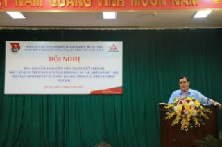 Đoàn Thanh niên VNSTEEL tổ chức học tập, quán triệt, triển khai thực hiện Nghị quyết Đại hội Đoàn các cấp nhiệm kỳ 2017 - 2022 và chuyên đề về “Tư tưởng, đạo đức, phong cách Hồ Chí Minh” năm 2018