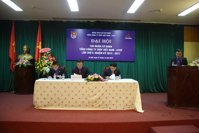 Đại hội Đoàn Chi Đoàn cơ quan Tổng Công ty nhiệm kỳ 2014-2017