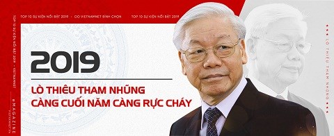 Năm 2019: Lò thiêu tham nhũng càng cuối năm càng rực cháy