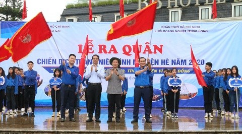 Ra quân Chiến dịch Thanh niên tình nguyện hè 2020