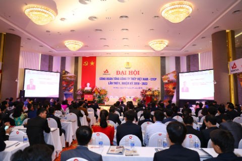 ĐẠI HỘI CÔNG ĐOÀN TỔNG CÔNG TY THÉP VIỆT NAM lần thứ V, nhiệm kỳ 2018 - 2023