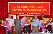 Tổng kết sửa chữa lớn lò cao số 3 của Tisco